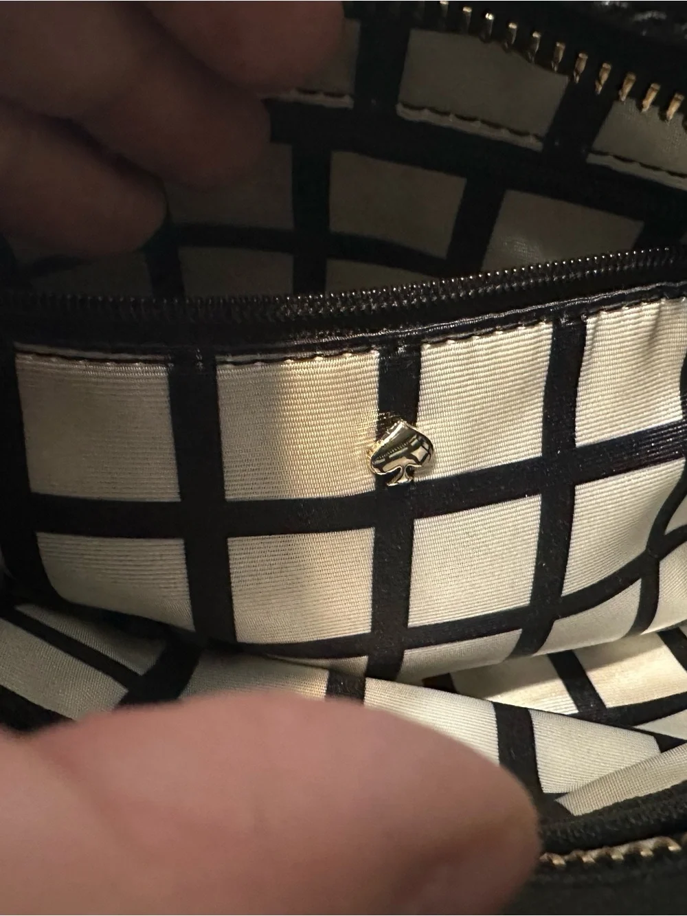 kate spade New York Black Leather Crossbody Bag